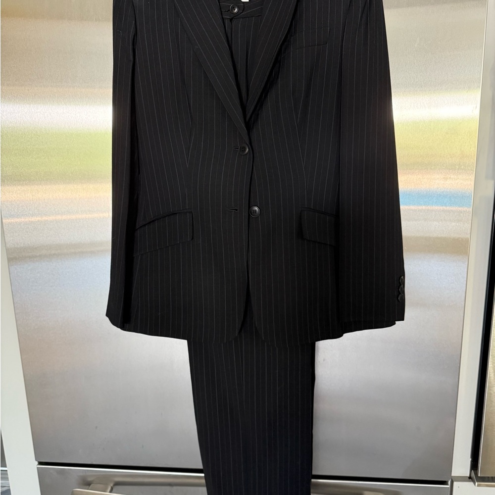 LOFT Gray and White Suit Set for Professional Occasions